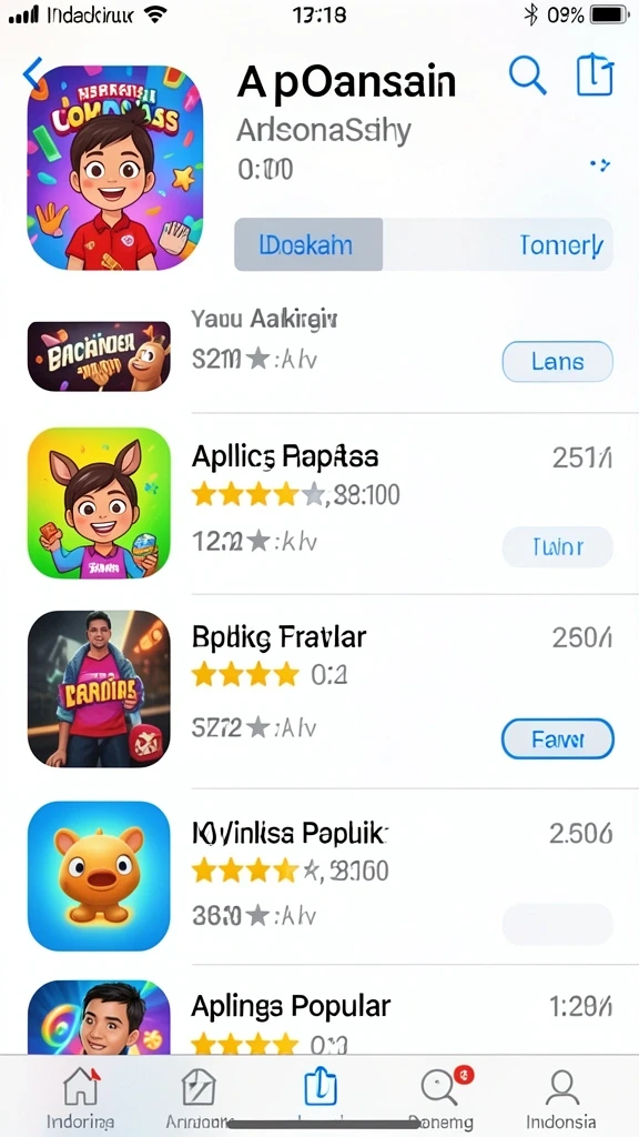 joyputar - Tampilan antarmuka yang menarik dan user-friendly.