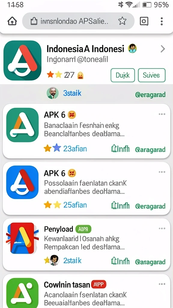 nabung77 - Screenshot menampilkan berbagai karakter lucu dalam game.