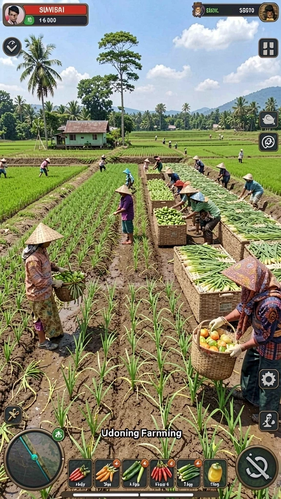 rpyyy - Screenshot menunjukkan karakter utama dalam aksi menaklukkan monster.